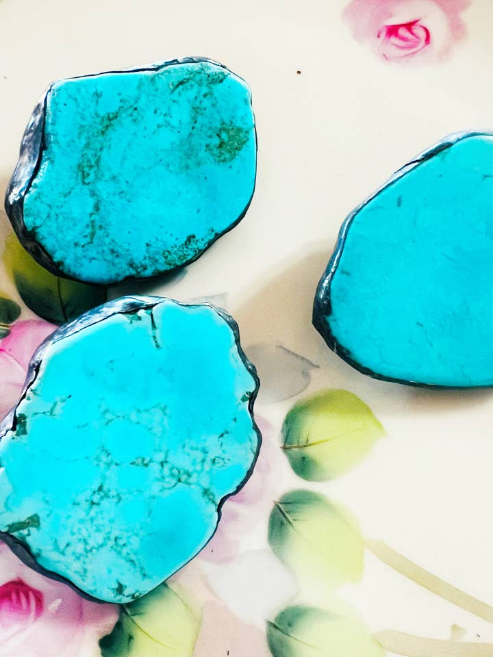 Turquoise Color Soldered Hat Pin Western for wholesale by Vintage Bliss