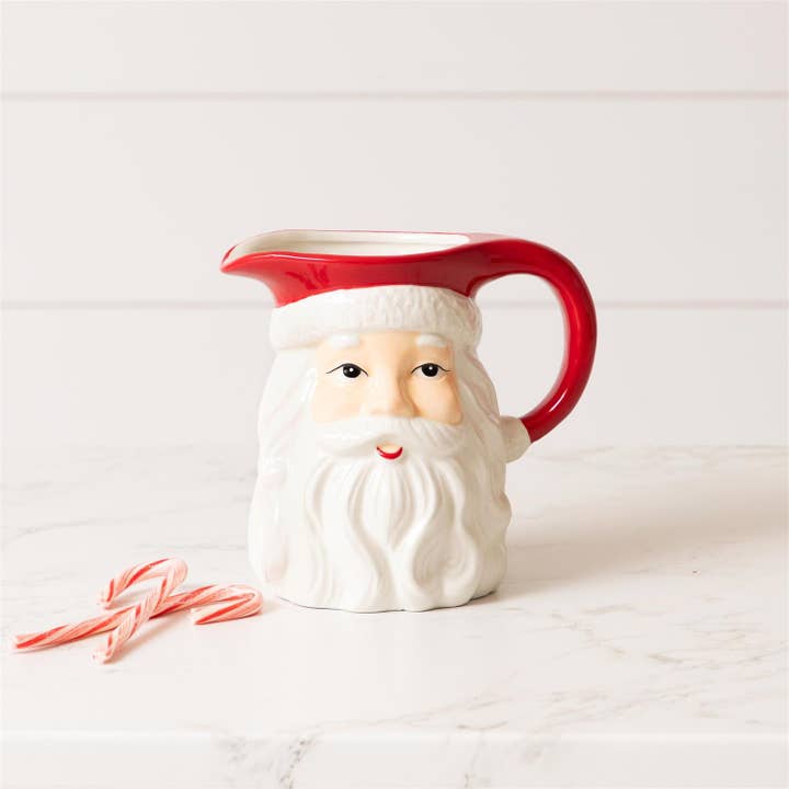 Audrey's Home & Gift - Wholesale Pitcher - Vintage Santa Pitcher (PC)