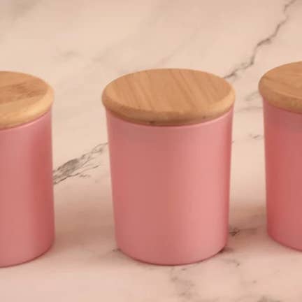 MATIREKA - Wholesale Candle Holder - 7 OZ Jars ( 12 pcs )1