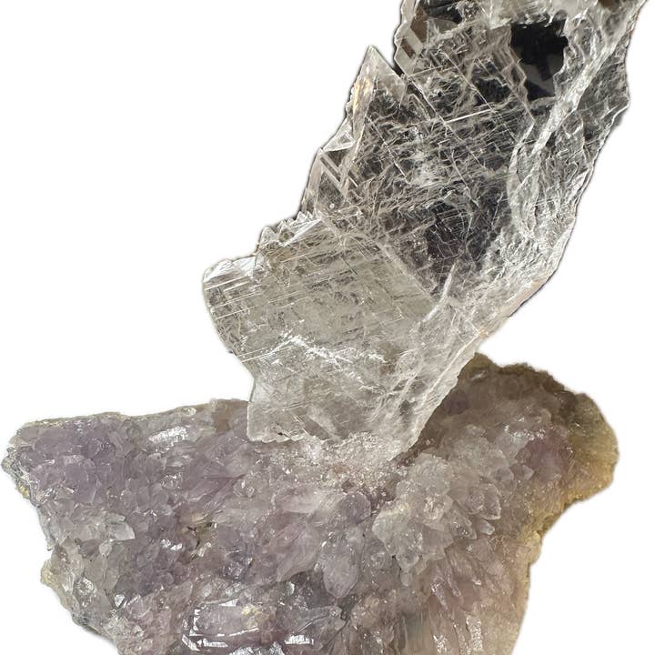 Sculpture en gypse améthyste | HAUTE QUALITÉ pour la vente par Celestial Avenue