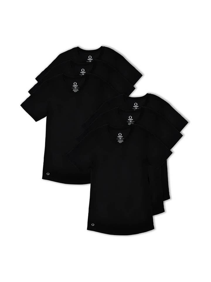 OTECKA - Vente T-shirt – homme - Lot de 6 True-T à col en V