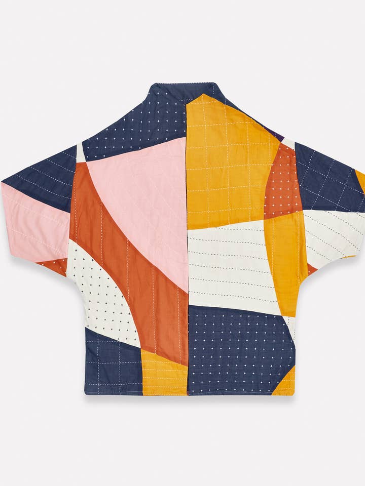 Anchal - Wholesale Jacket - Women's - Sunset Cocoon Quilted Jacket