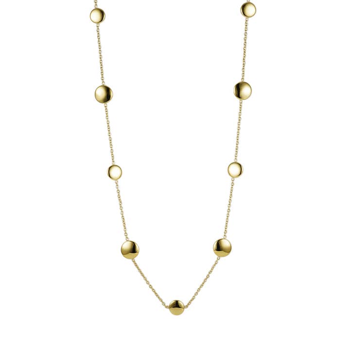 Capri Multi Lang Halskæde Guld for engroshandel hos Bud To Rose