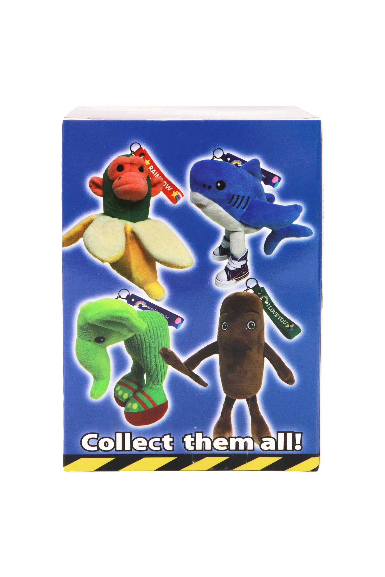 ASSORTED Brain Rot Plushie Wristlet Mystery Box - 6 Pcs for wholesale on Faire5