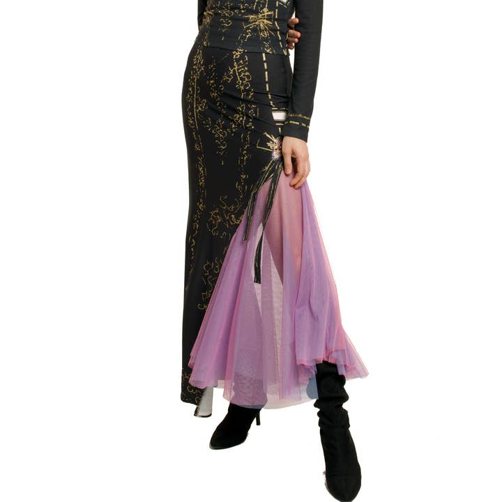 Gonna Asimmetrica - Paper Dolls per la vendita all'ingrosso da parte di IPNG Design