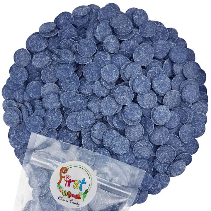 COLORANTE BLU SCURO GOCCE DI CIOCCOLATO DA FONDERE per la vendita all'ingrosso da parte di First Choice Candy