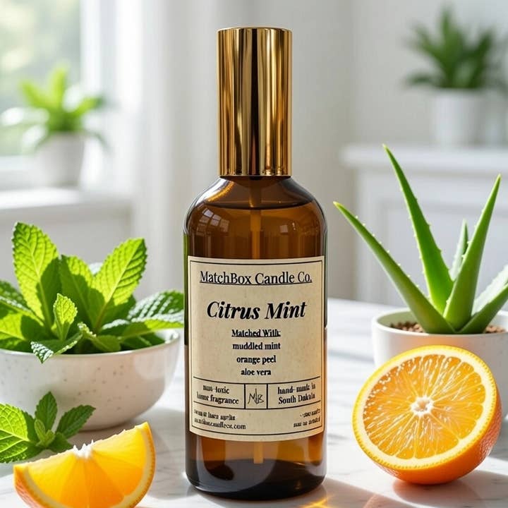 Room & Linen Spritz | Non-Toxic Home Fragrance for wholesale by MatchBox Candle Co.