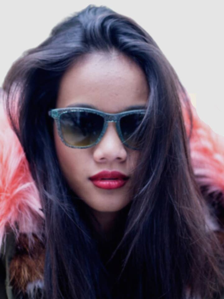 Occhiali da sole con montatura in coccodrillo - REF: 1001000013204 per la vendita all'ingrosso da parte di BanBat