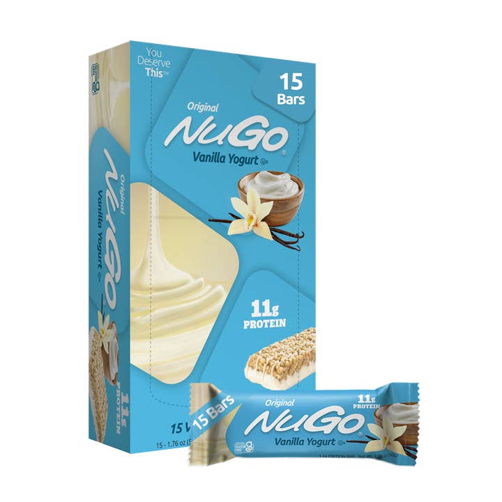 NuGo Nutrition - Wholesale Snack Bar - NuGo Original Vanilla Yogurt Protein Bar1