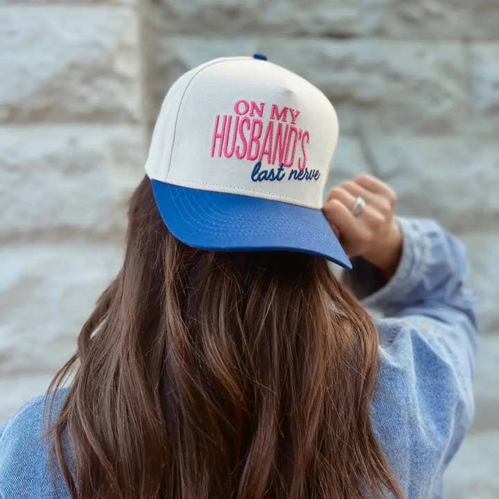 Social Statement - Wholesale Trucker Hat - Women's - On My Husband's Last Nerve Vintage Trucker Hat1