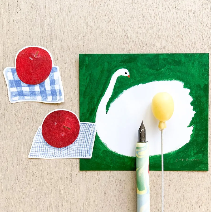 「FUNJI」In Japan - Vendita all'ingrosso Bloc notes - Subikiawa Blocco Note Giapponese - Cigno o Pinguino | 120 Fogli8