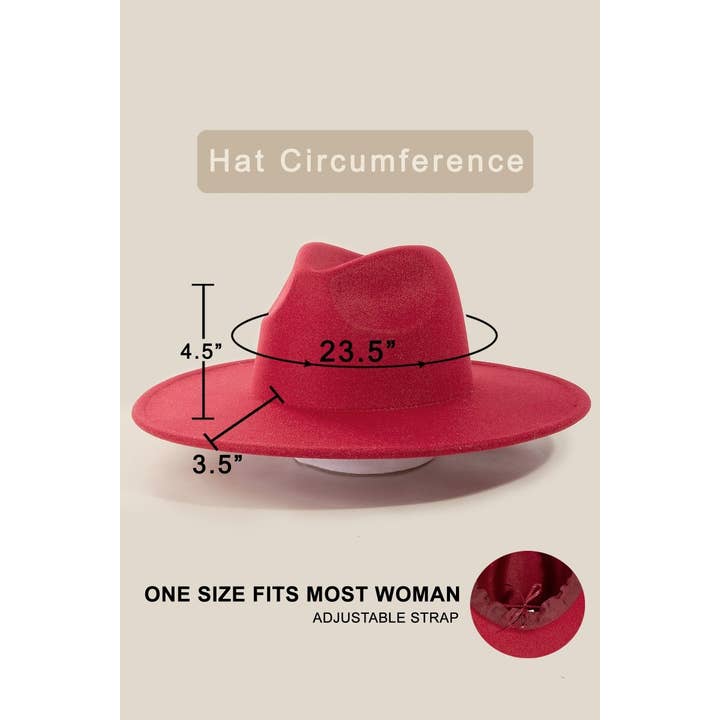 Anarchy Street - Wholesale Fedora - Women's - Flat Brim Fedora Fashion Hat