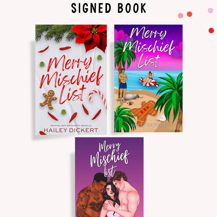 Scribbles Wholesale - Wholesale Book - Adult - Merry Mischief List (Signed Book)4