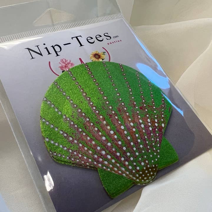 Niptees - Wholesale Nipple Pasties - Women's - Rainbow Seashell Nipple Cover Pasties4