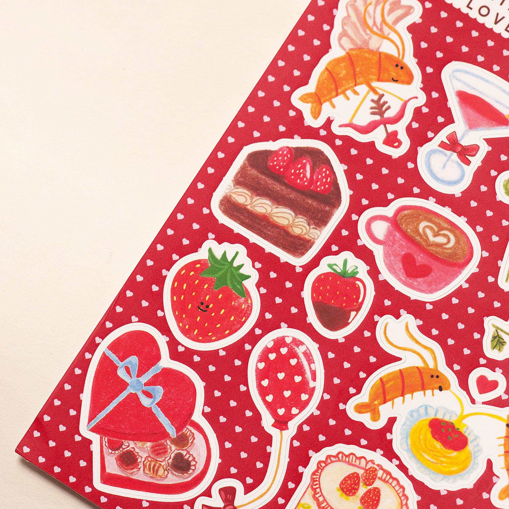 Studio Narine - Wholesale Sticker - Love is in the air! A6 sticker sheet4