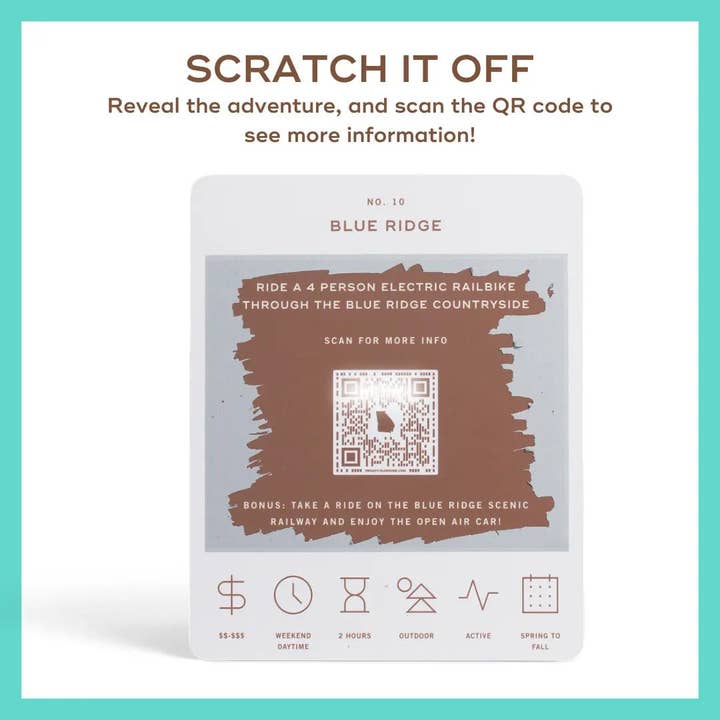 Reach International Outfitters - Wholesale Card Game - Georgia Adventure Bucket List
