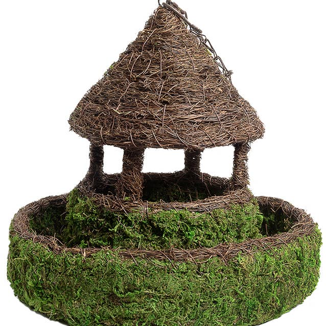 SuperMoss - Wholesale Bird House - Plantable Gazebo Birdhouse