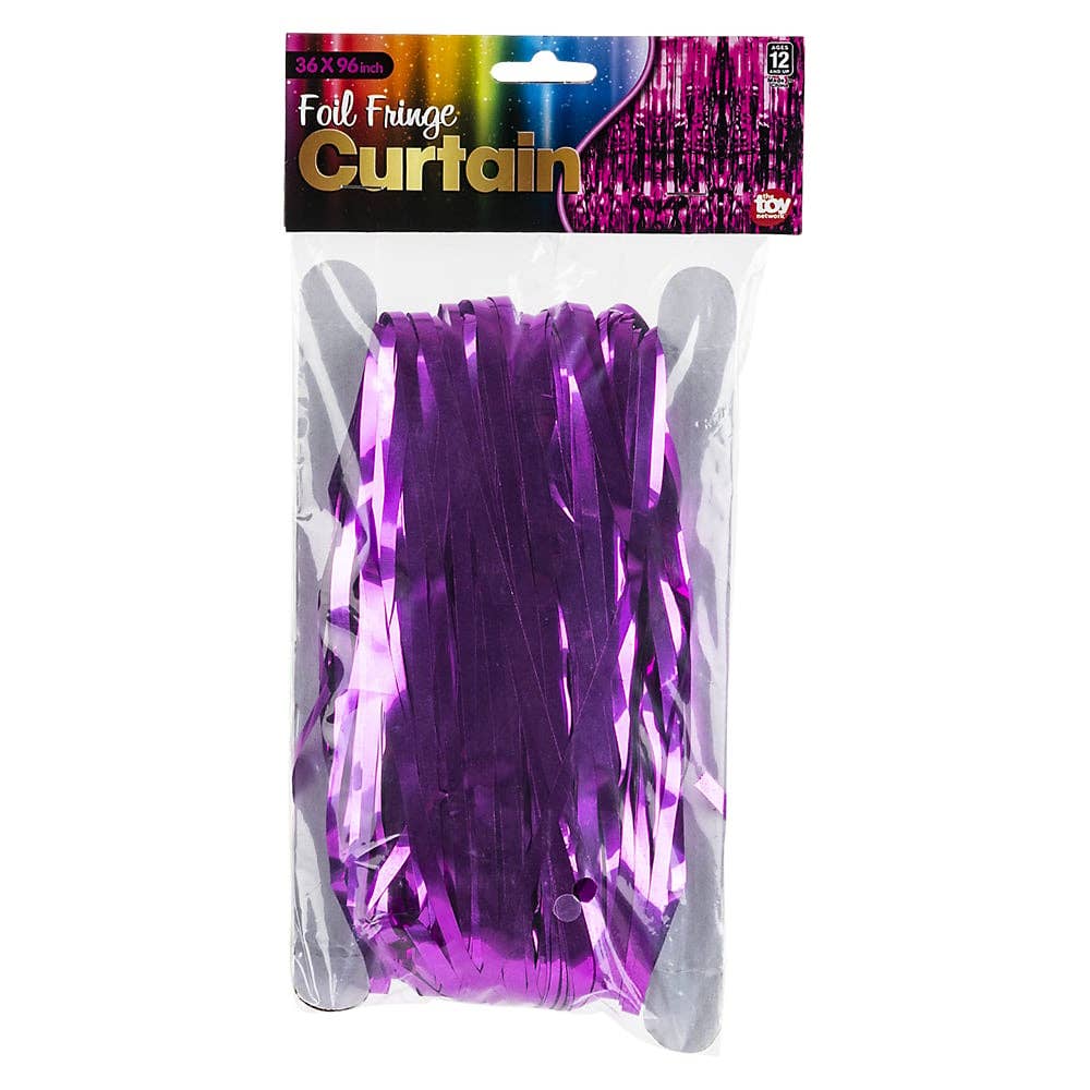 La Luna Bella - Toys - Wholesale Classic Toy - Kids - FUSHIA FOIL FRINGE CURTAIN 36"X96" LLB kids toys1