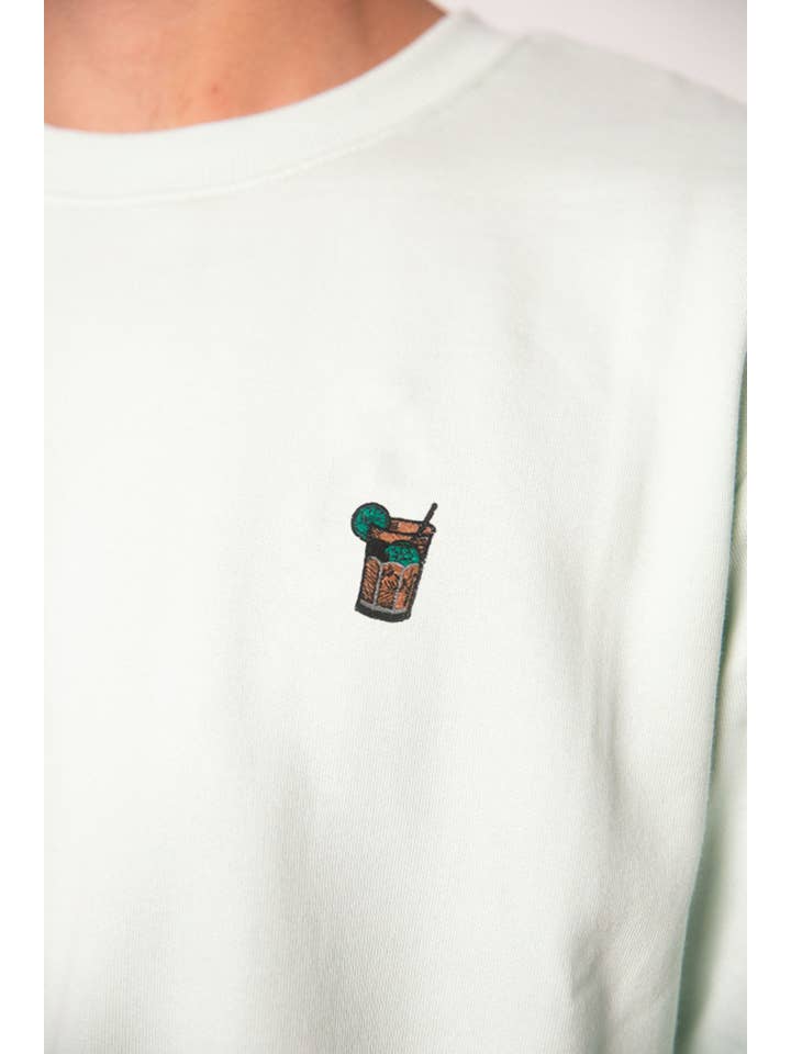 Fashion Drinks - Wholesale Sweatshirt - Men's - Cuba Libre | Embroidered organic cotton men sweater2