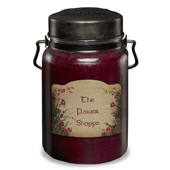 Classic Jar Candle-26oz-FLOWER SHOPPE for wholesale by McCall's Candles