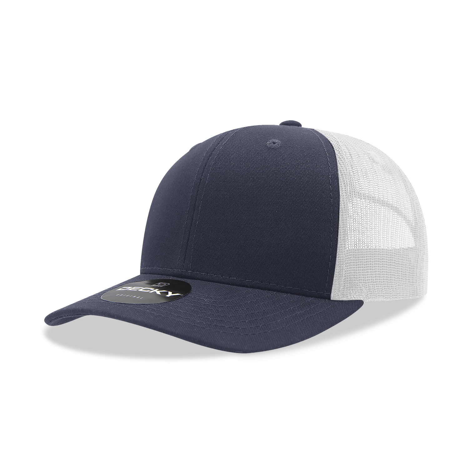 The Park Wholesale - Vente Casquette de camionneur – unisexe - Casquette Trucker classique Decky 6021, 6 panneaux, style mid pro120
