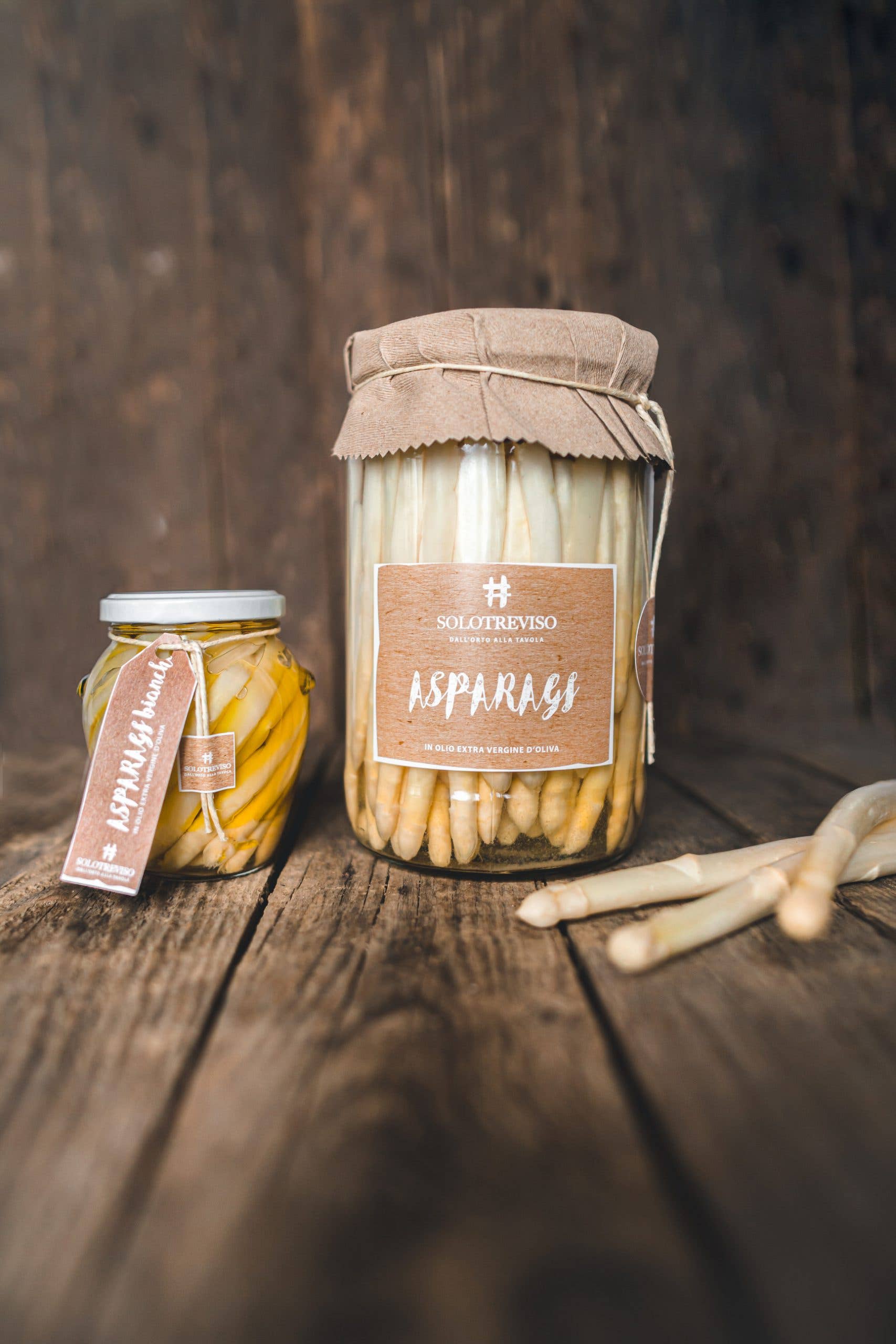 Solo Treviso - Vente Légumes marinés - Asperges à l'huile1