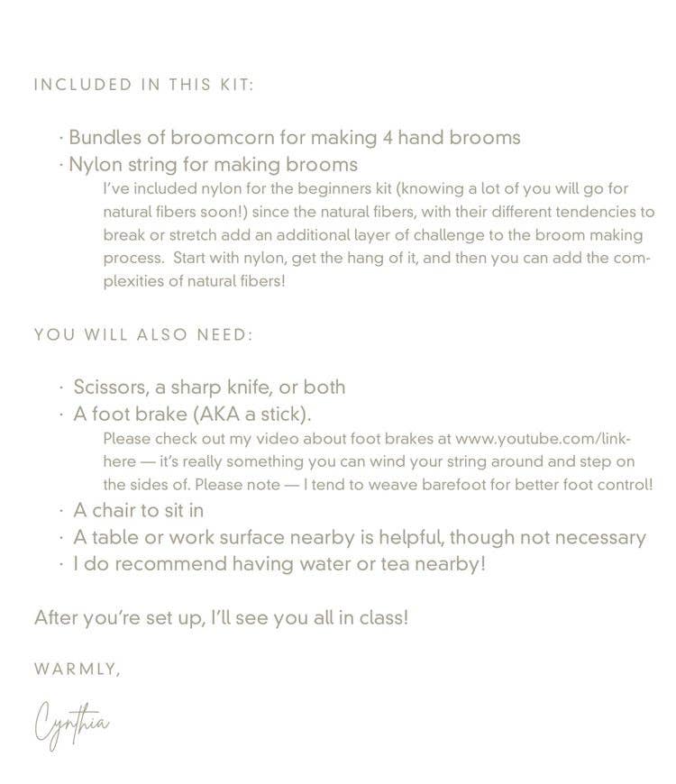 Sunhouse Craft - Wholesale DIY Craft Kit - WHOLESALE Broom Making Kit: Handbrooms!6