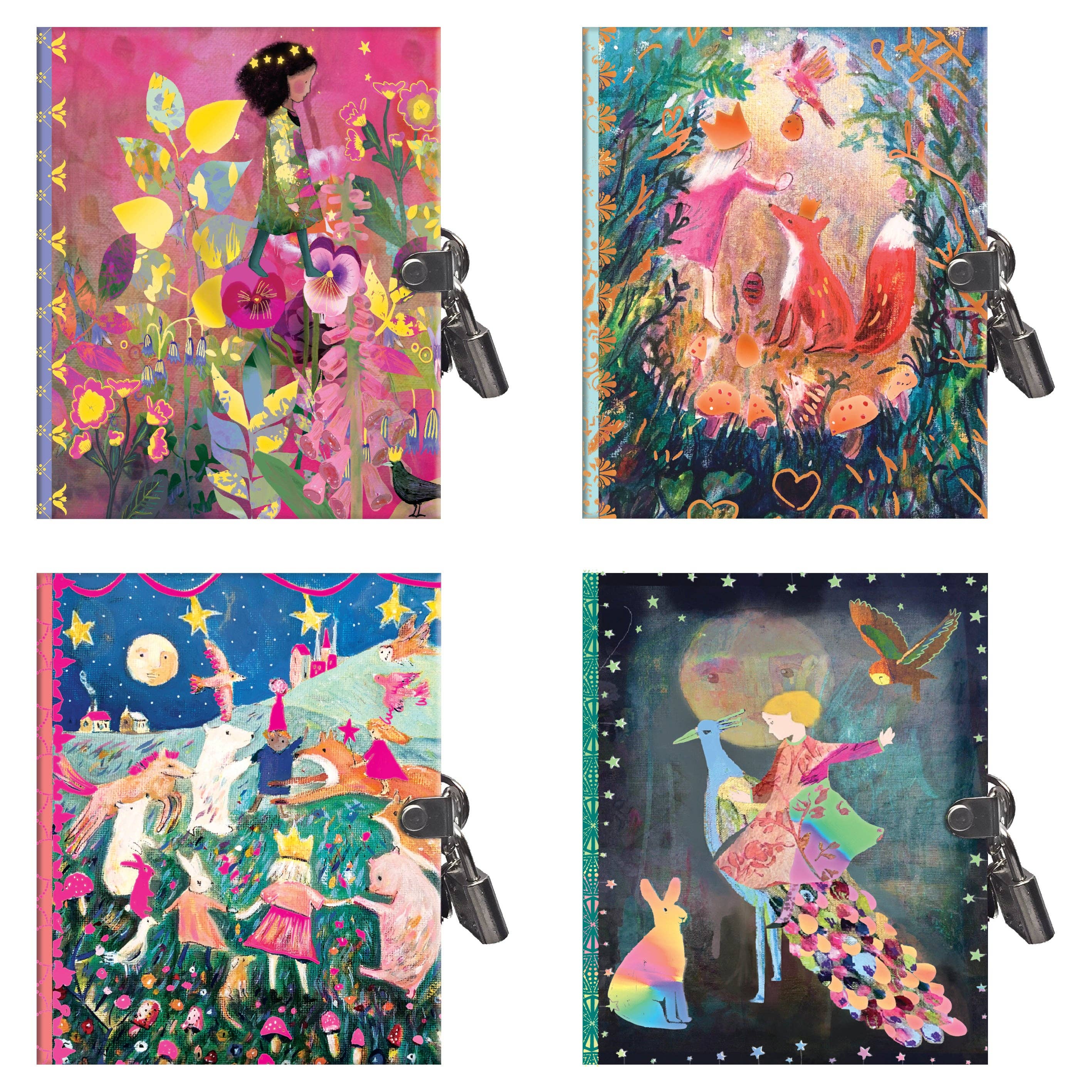 eeBoo - Vente Journal intime – enfant - Assortiment de très petits journaux Claire3