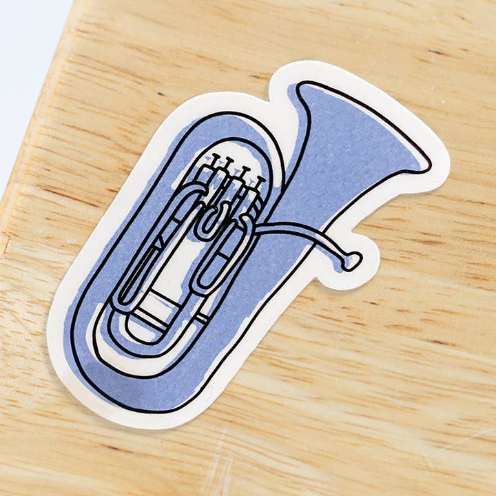 Euphonium Sticker for wholesale by Musically Minted