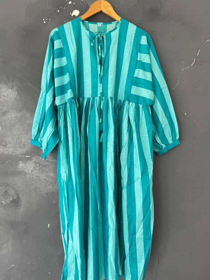 Everyday Girls Dress Indian Cotton Casual Long Dress for wholesale by bhavnas boutique