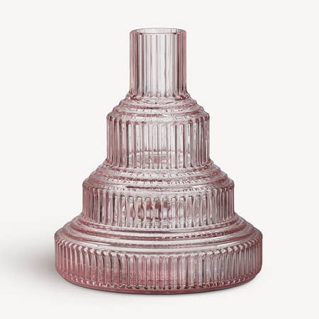 Pavilion Vase Light Pink Small for wholesale by Kosta Boda