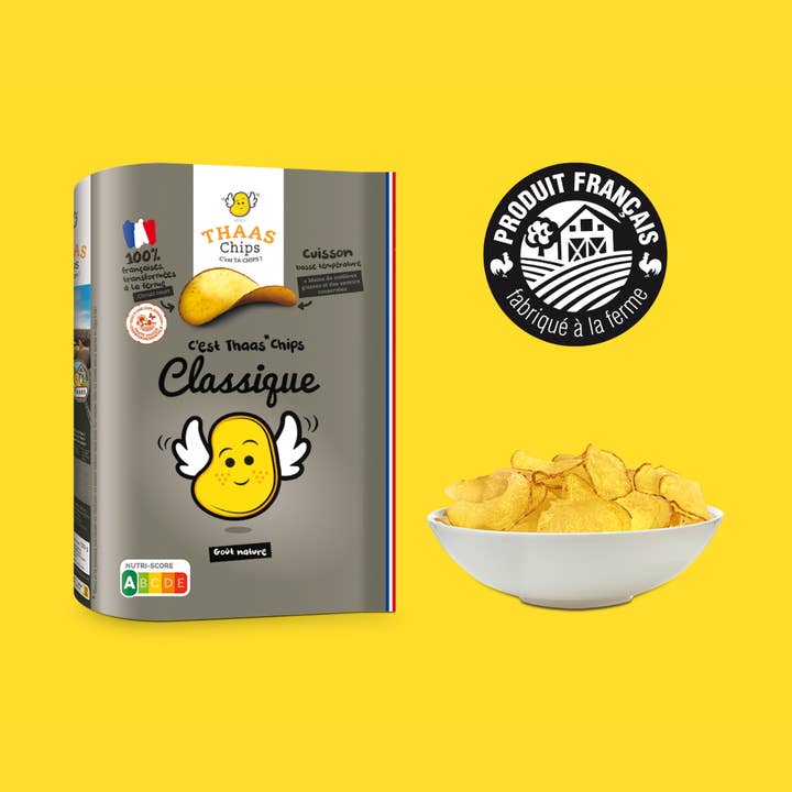 Thaas Chips - Wholesale Chips - CHIPS NATURE 120g “Classic”0