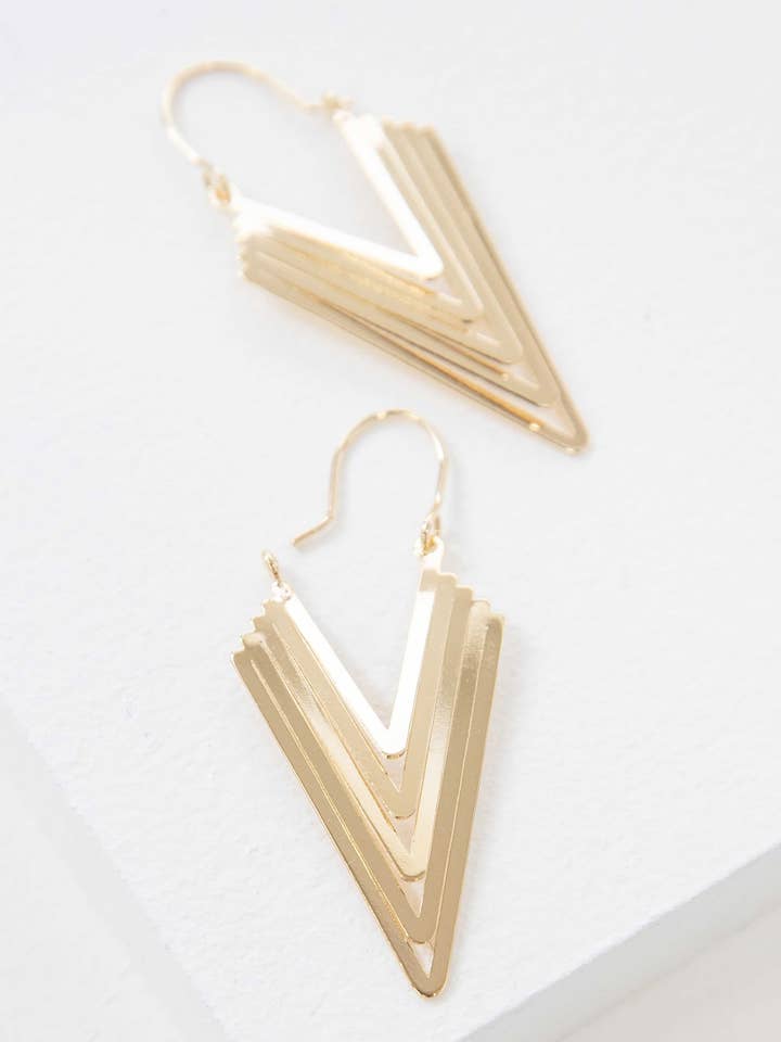 Boucles d'oreilles crochet Athena pour la vente par Lovoda