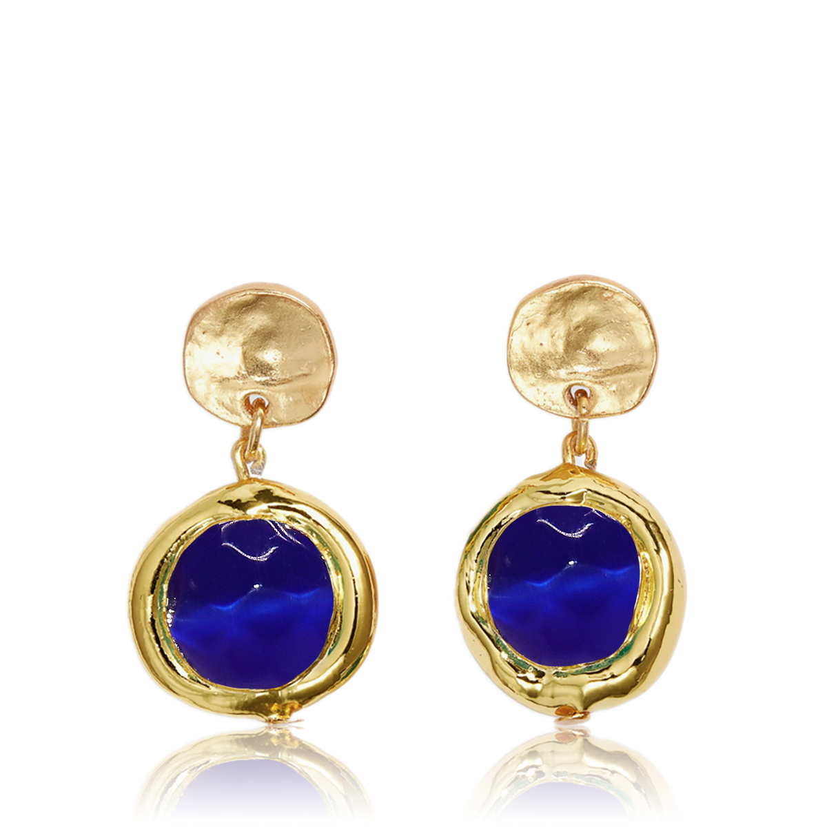 KARINE SULTAN - Vente Boucles d'oreilles pendantes - Boucles d'oreilles Coriandoli : accessoire coloré et élégant6