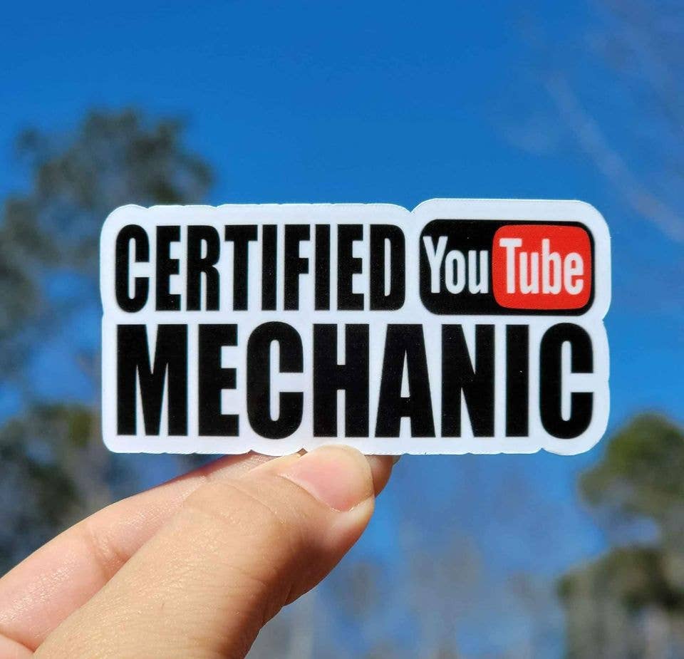 A Little Design Company – Adesivo por atacado – Mecânica do YouTube certificada