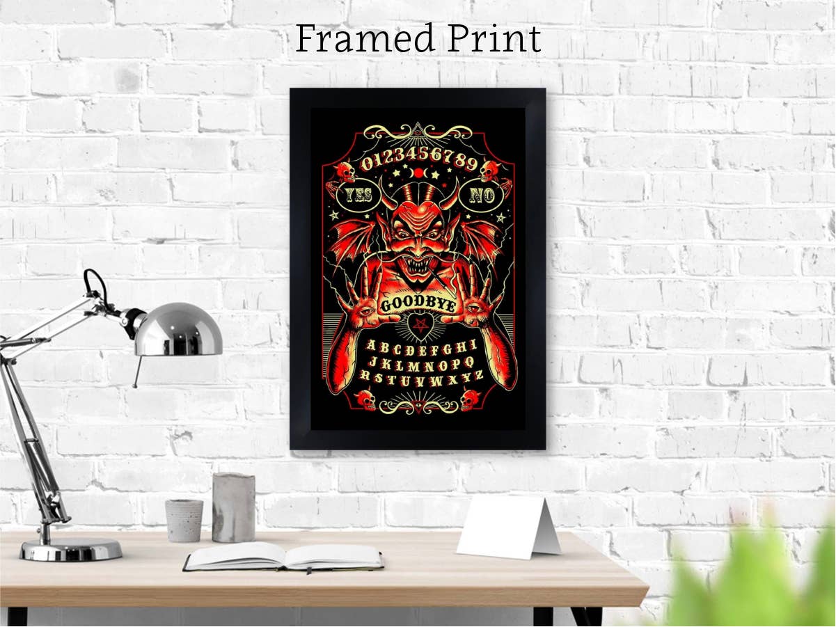 Black Market Art - Wholesale Art Print - Devil Spirit Board - Art Print7