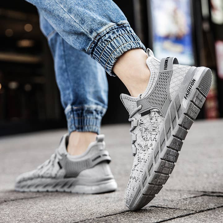 Calseosvic - Wholesale Athletic Sneakers - Women's - Jogging knitted shoe mesh deodorant breathable1