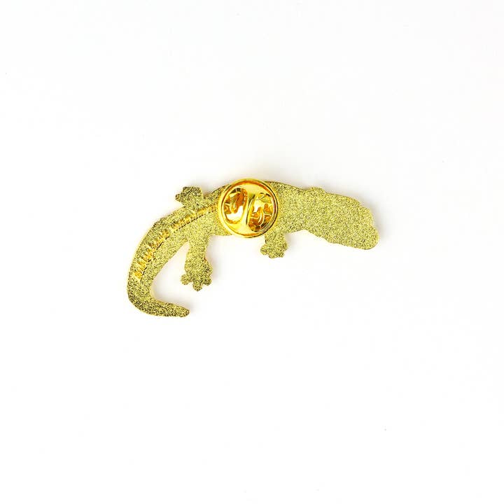 Stemcell Science Shop β wholesale Lapel pin/button β Leopard Gecko Enamel Pin (Eublepharis macularius)1