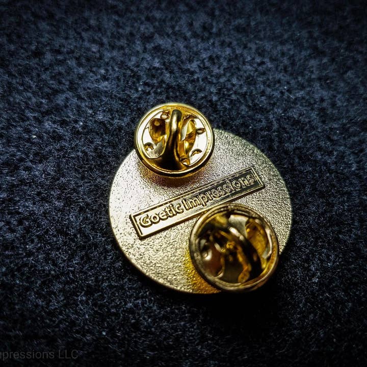 Goetic Impressions - Wholesale Lapel Pin/Button - Azazel Sigil Hard Enamel Pin7