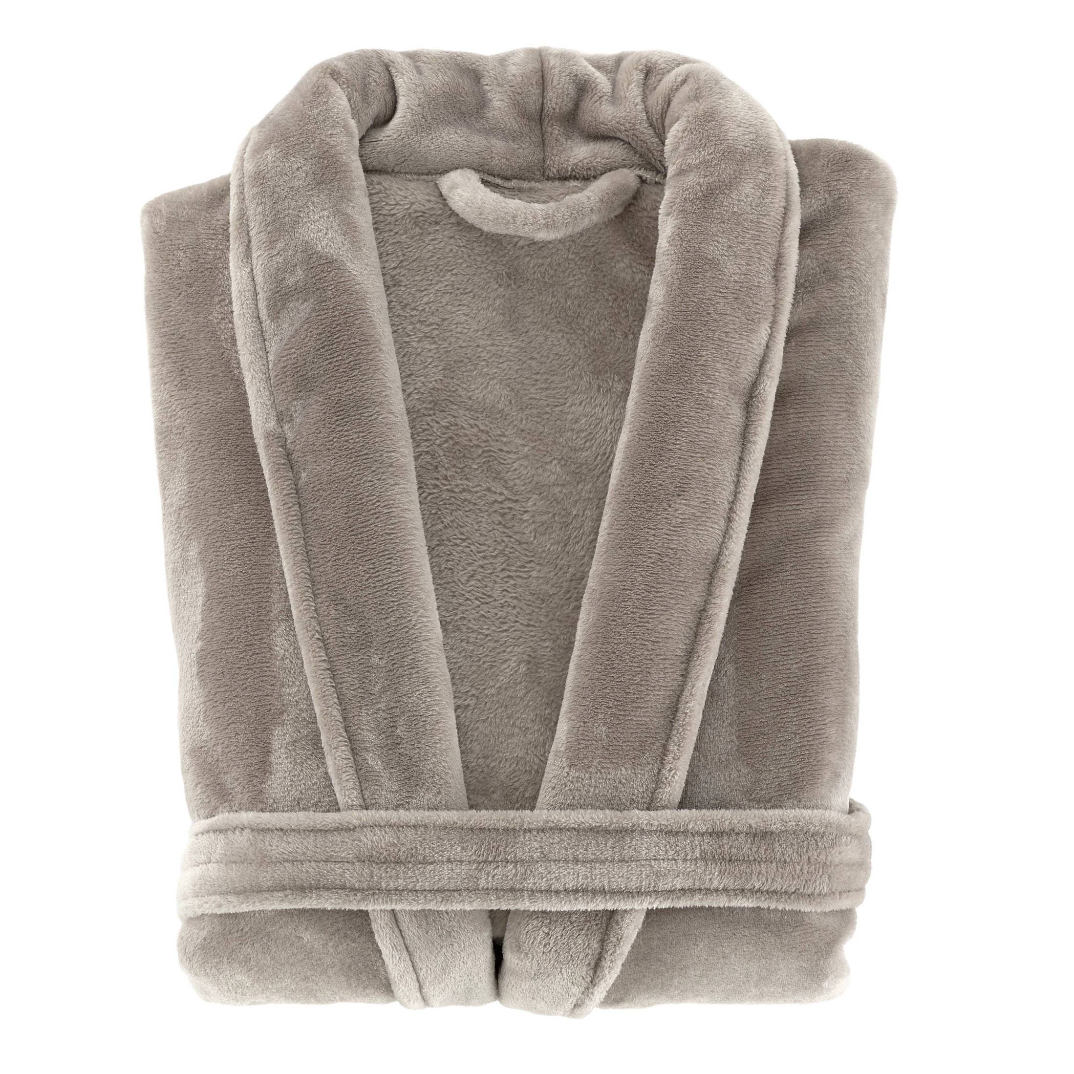 Annie Selke - Wholesale Robe - Women's - Sheepy Fleece 2.0 Robe | Pebble1