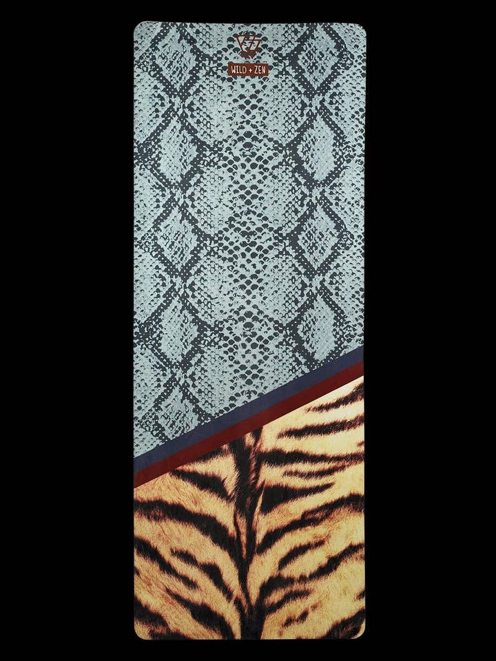 Blue Mamba Yoga Mat for wholesale by Wild and Zen