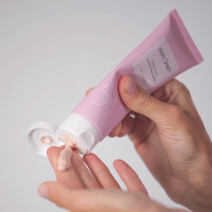 Honey Jarret - Wholesale Skincare Face Mask - Rose Purifying Clay Mask1