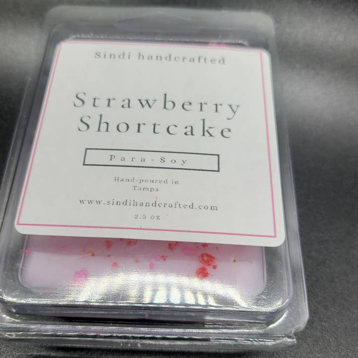 Sindi handcrafted - Wholesale Wax Melt - Strawberry shortcake1