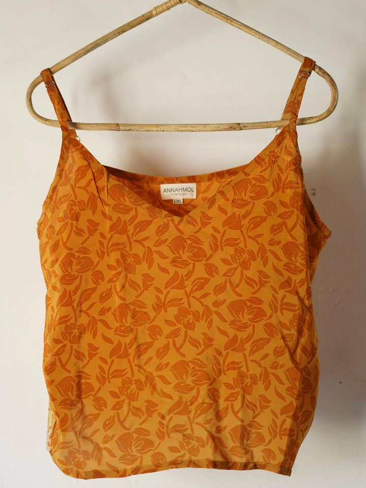 Annahmol - Wholesale Camisole - Women's - Vintage Silk Zero-Waste Cami41