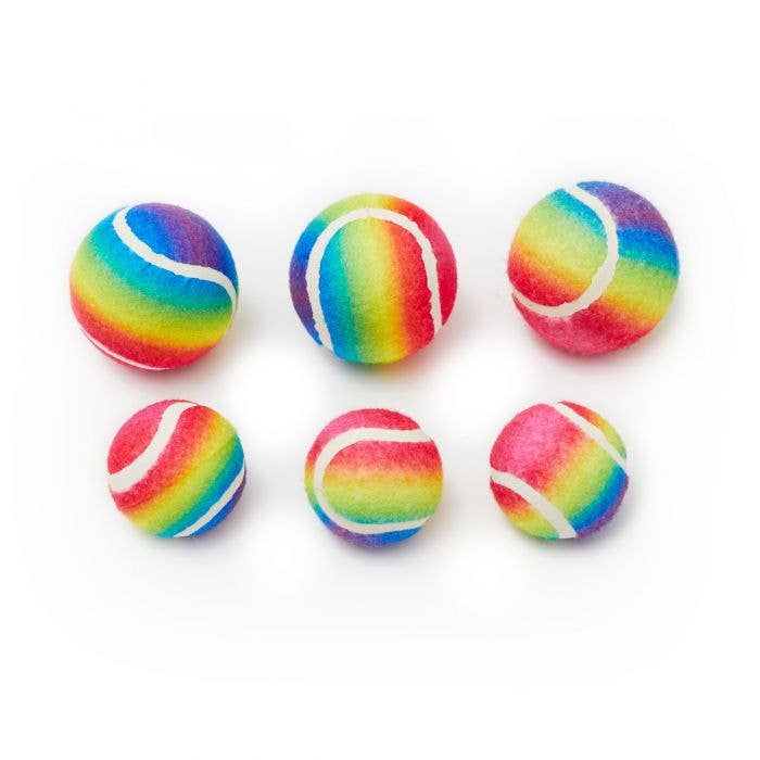PetLondon - Wholesale Pet Fetch Ball - Dog - Rainbow Dog Tennis Balls3