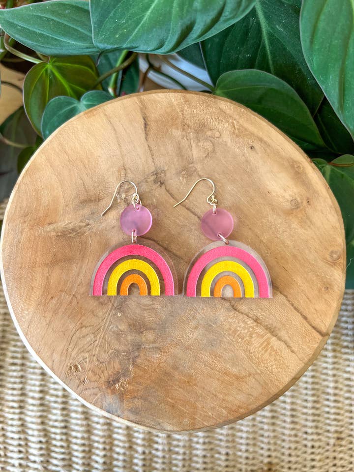 Arcoíris pintados para venta al por mayor de Cocoa Loves Grey