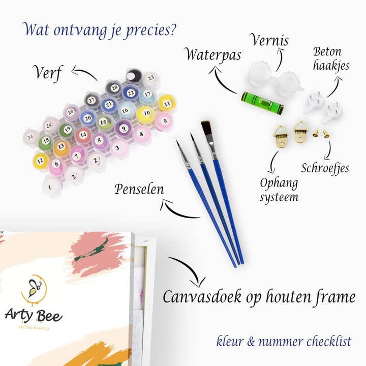 Arty Bee - Vendita all'ingrosso Kit per lavoretti fai da te - Pavone colorato