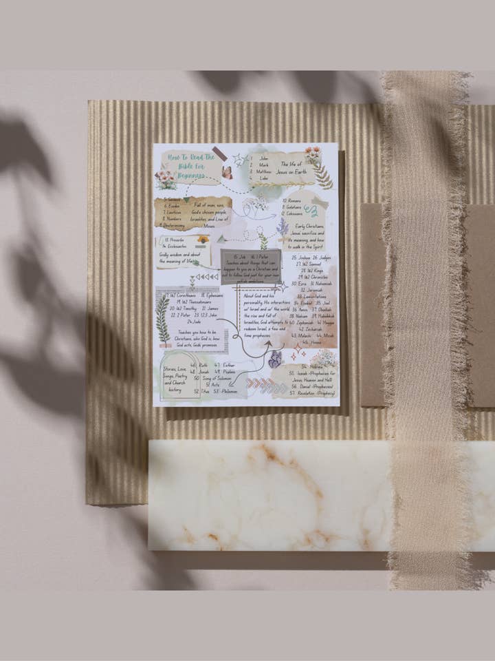 How to read the Bible (Insert) for wholesale by Faithfully Designed