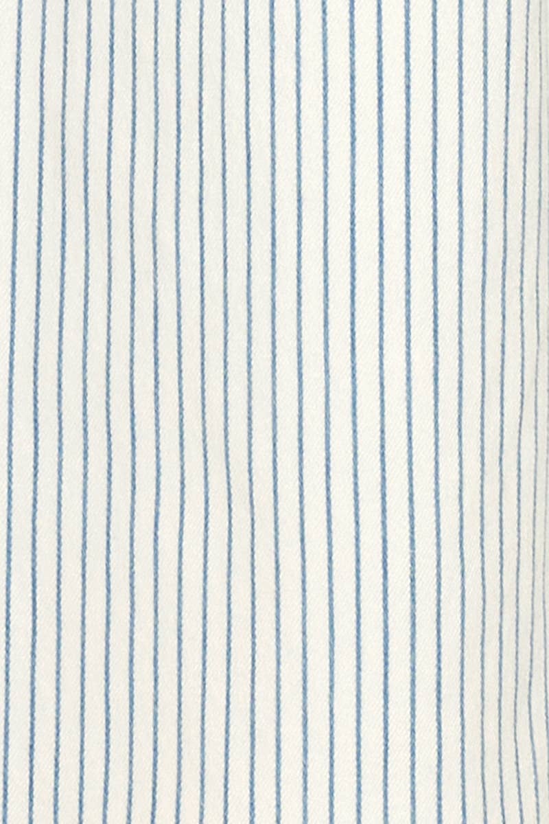 LÉGER PANTALON LARGE À RAYURES ÉVASÉES TAILLE HAUTE-KC2190L en vente sur Faire8