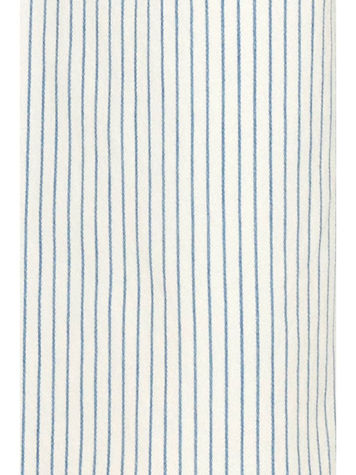 LÉGER PANTALON LARGE À RAYURES ÉVASÉES TAILLE HAUTE-KC2190L en vente sur Faire8